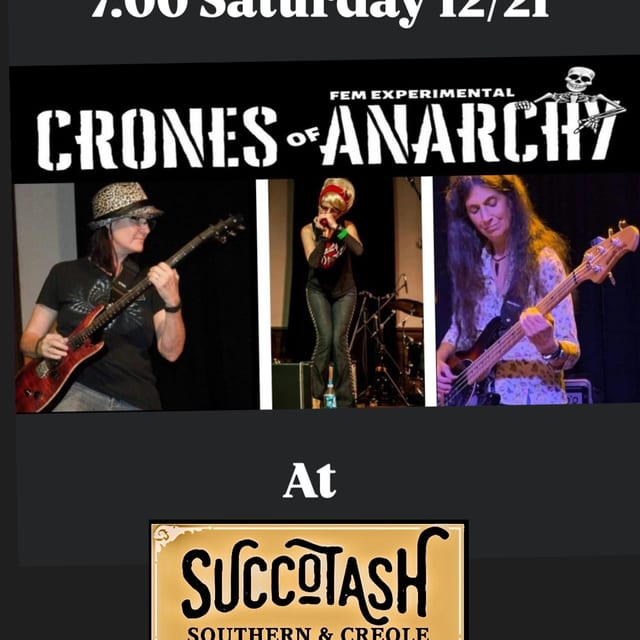 The Crones of Anarchy--Rock, Blues, Americana