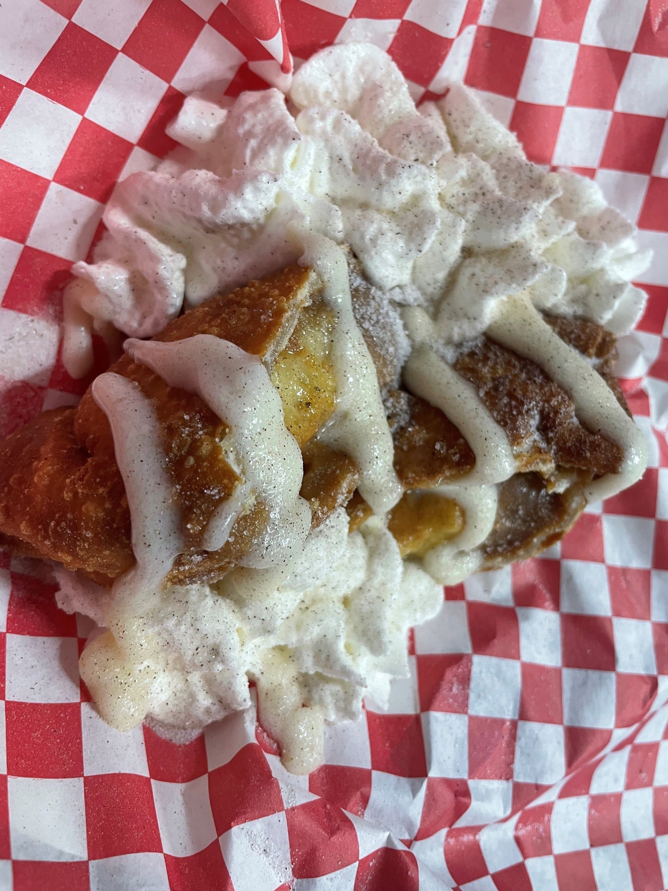 Fried Bananas Foster.