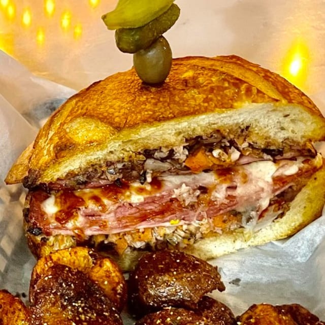 Classic Muffuletta.