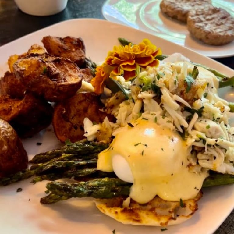 Delicious Eggs Benedict Awaits