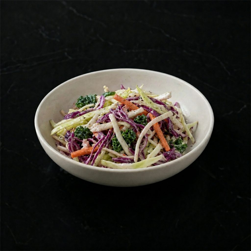 Side of Cider-Lemon Slaw.