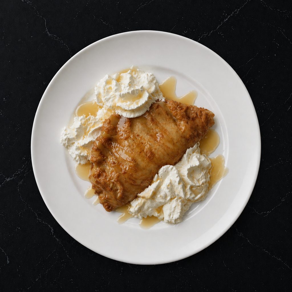 Fried Bananas Foster.