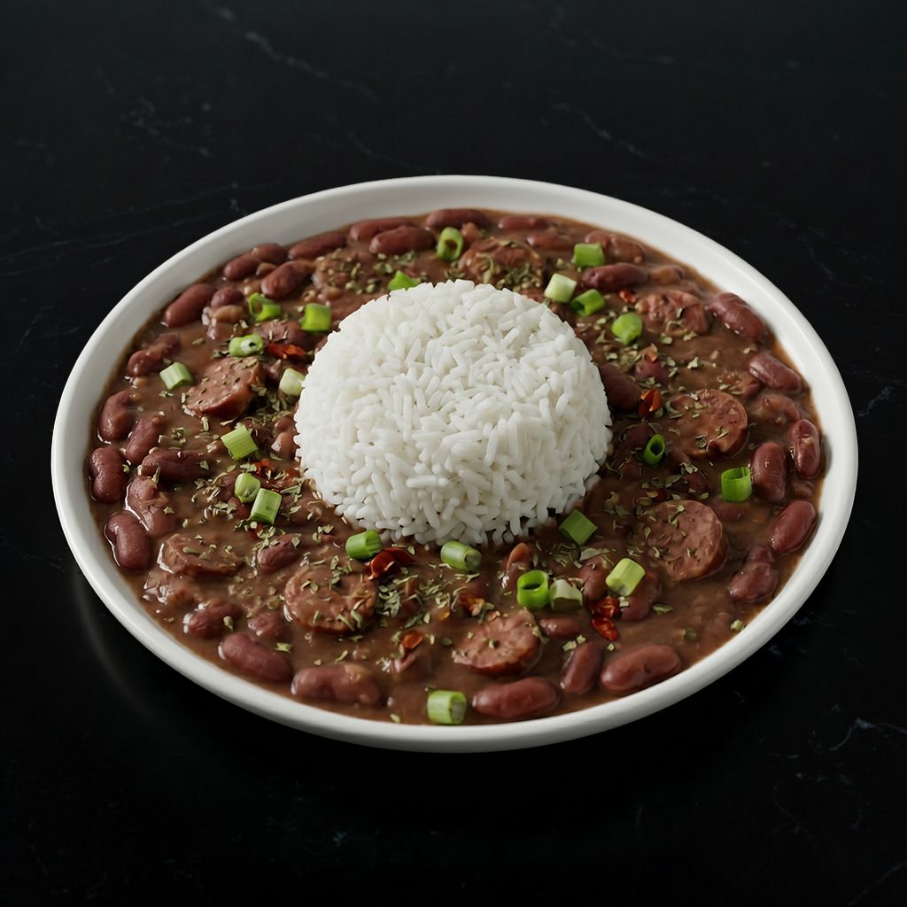 Red Beans and Rice.