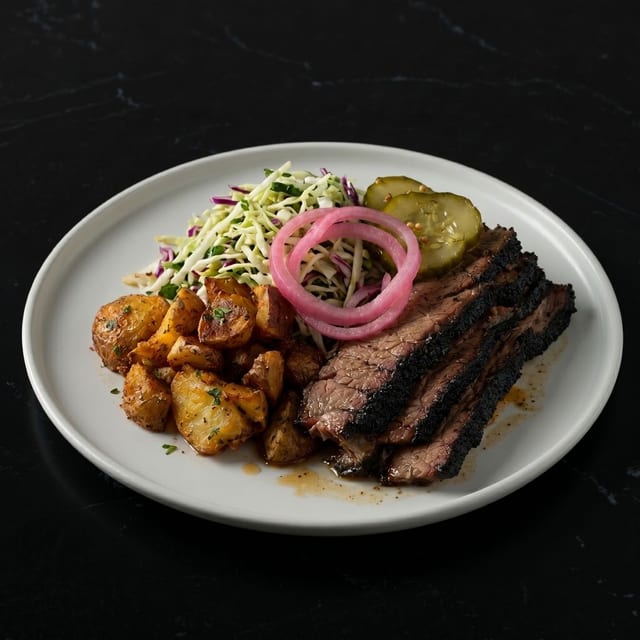 Smoked Brisket Plate.